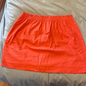J Crew Linen skirt
